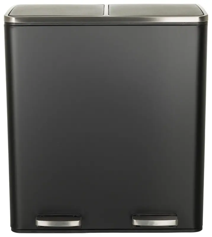 Abfallsammler Clean Schwarz ca. 59x65,5x32cm