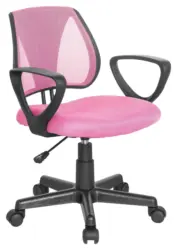 Jugenddrehstuhl Kiddy CD ca. 58x75-92x45 cm Pink