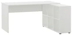 Schreibtisch Serie 500 Wei&szlig; ca. 150x73,6x121,6cm