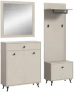 m&ouml;max Dornbirn - Ihr Trendm&ouml;belhaus in Dornbirn Garderobe Notes 4-teilig ca.195x190x35cm Sandbeige