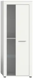 Vitrine Jam ca. 60x159x35 cm Wei&szlig;