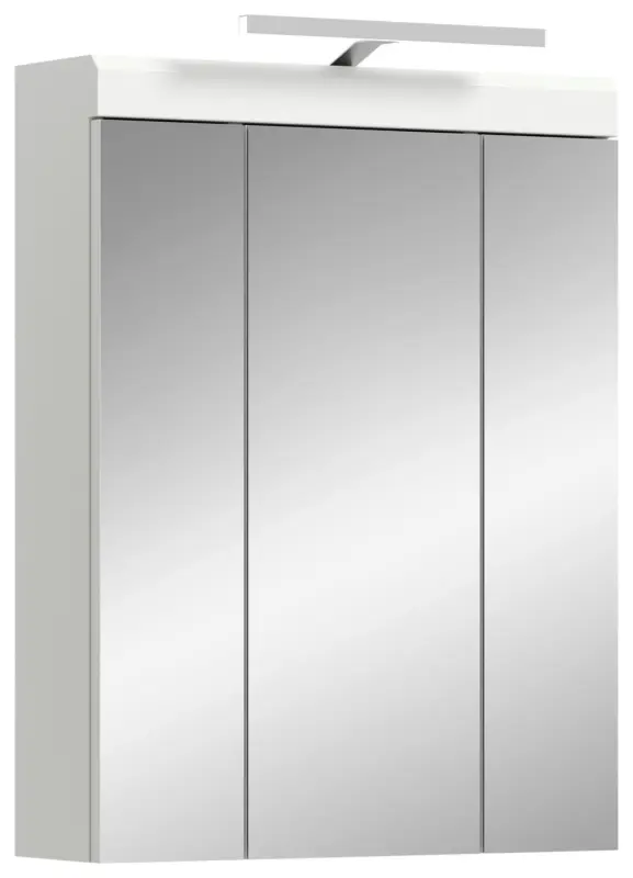 Spiegelschrank SCOUT Wei&szlig; Hochglanz ca. 60x79x18 cm