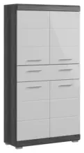 m&ouml;max Dornbirn - Ihr Trendm&ouml;belhaus in Dornbirn Unterschrank Scout ca. 74x141 cm Anthrazit/Wei&szlig;