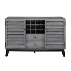 Weinregal Vaughn Grau ca. 120x76x48cm