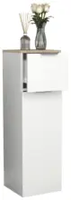 m&ouml;max Dornbirn - Ihr Trendm&ouml;belhaus in Dornbirn Highboard Donali ca. 30x95 cm Wei&szlig;/Eiche