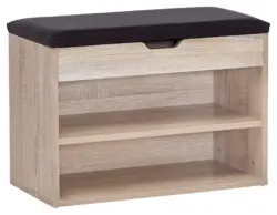 Schuhbank Sofia ca. 60x40 cm Sonoma Eiche