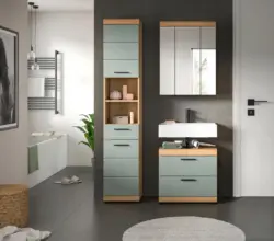 Badezimmer Scout 3-tlg. ca. 97 cm Salbeigr&uuml;n