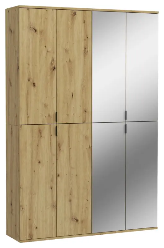 Garderobenschrank Projekt X ca. 122x193 cm Artisan Eiche