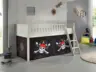 Spielbett Scott ca. 90x200 cm Wei&szlig;