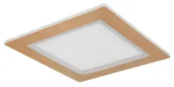 LED-Deckenleuchte Clay Opal/Wei&szlig; max. 30 Watt Deckenlampe