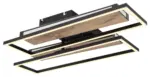 m&ouml;max Dornbirn - Ihr Trendm&ouml;belhaus in Dornbirn LED-Deckenleuchte Colli Opal/Schwarz/Braun max. 48Watt Deckenlampe
