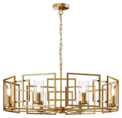 Kronleuchter Bowi Gold max. 40 Watt