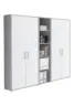 Aktenschrank Office Edition Sw Set 10 Grau/Wei&szlig;