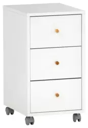 Rollcontainer Serie 500 Wei&szlig; ca. 32,6x59,7x39,1cm