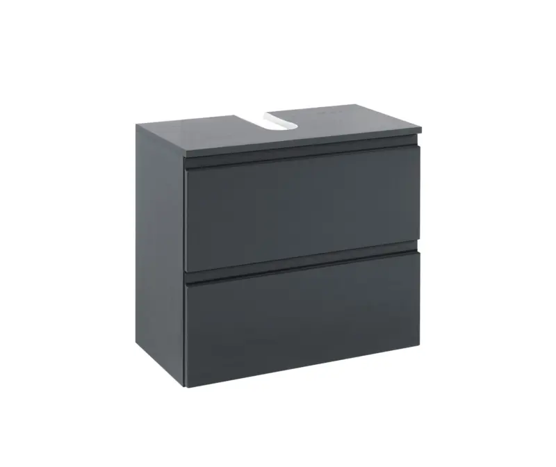 Waschbeckenunterschrank Cardiff ca. 60x53 cm Grau