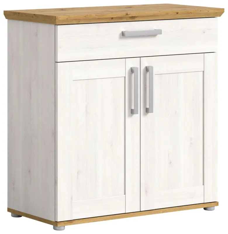 Schuhschrank Verona ca. 90x88x37 cm L&auml;rche/Eiche