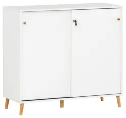 Aktenschrank 500 Wei&szlig; ca. 100,1x92,6x41cm