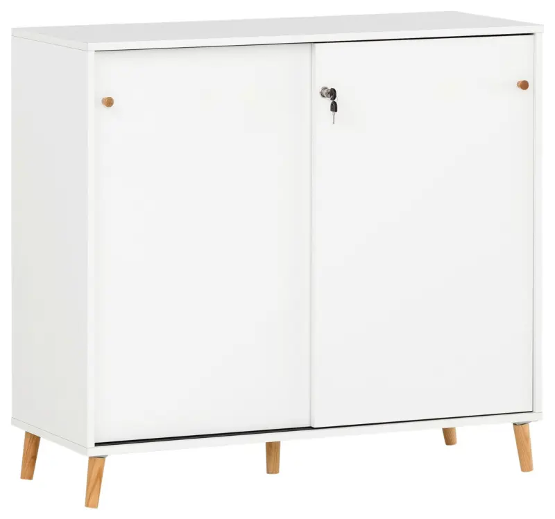 Aktenschrank 500 Wei&szlig; ca. 100,1x92,6x41cm