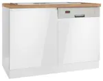 m&ouml;max Dornbirn - Ihr Trendm&ouml;belhaus in Dornbirn Sp&uuml;lenunterschrank Monza ca. 120x86 cm Wei&szlig;/Eiche