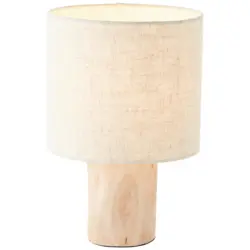 Tischleuchte Pia Naturfarben max. 40 Watt