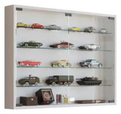H&auml;ngevitrine in Wei&szlig; Mandosa L