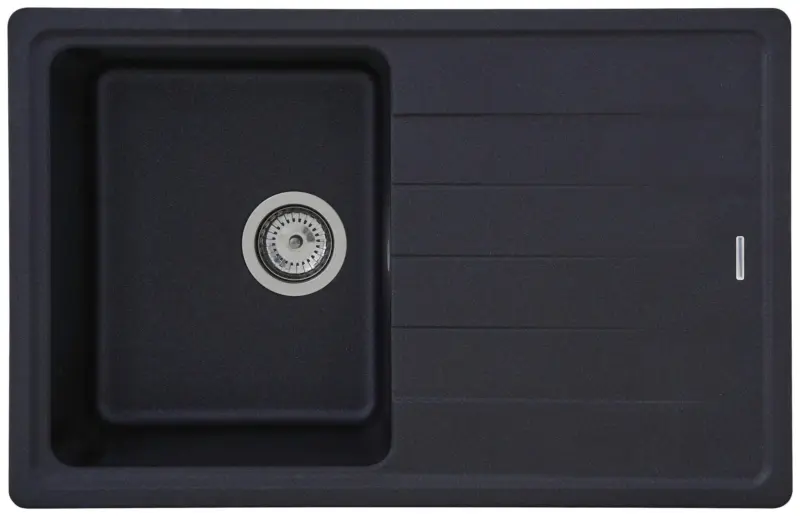 SP&Uuml;LE ca. 78x18,5x50 cm Schwarz