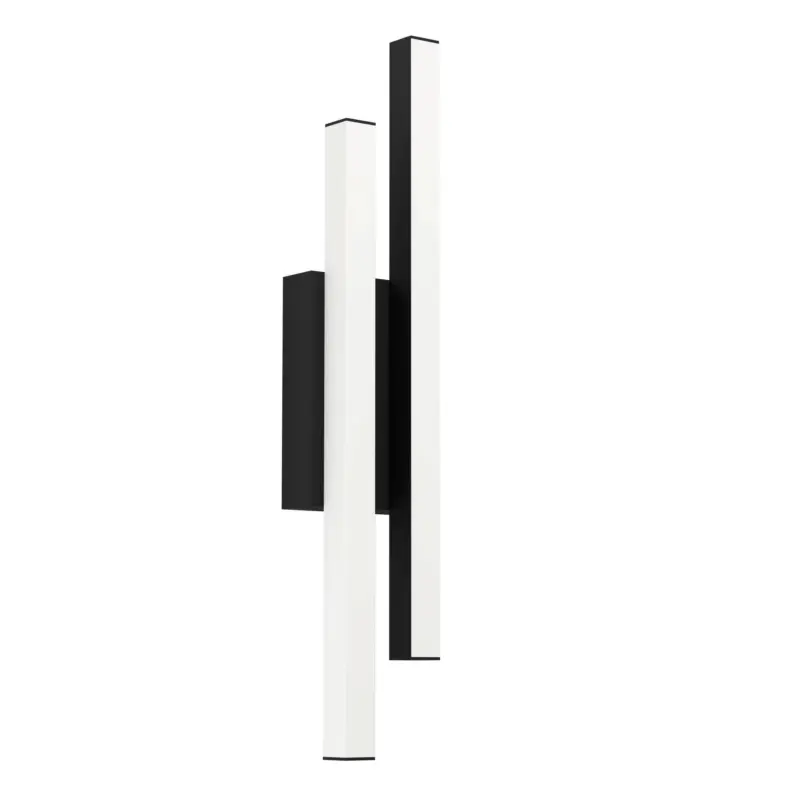 Au&szlig;enwandleuchte Serricella Schwarz/Wei&szlig; max. 4,5 Watt Wandlampe