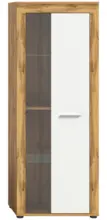 m&ouml;max Dornbirn - Ihr Trendm&ouml;belhaus in Dornbirn Vitrine Jam ca. 60x159x35 cm Eiche/Wei&szlig;
