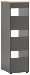 Mehrzweckschrank Solea Anthrazit/Eiche