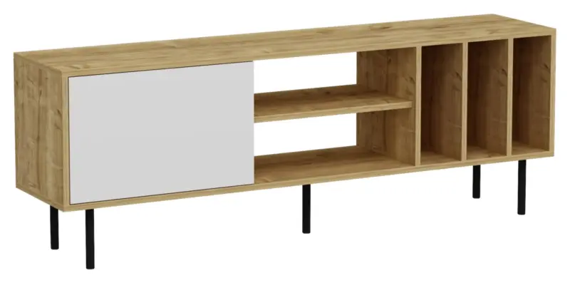 Lowboard Hera ca. 160x57 cm Eichefarben