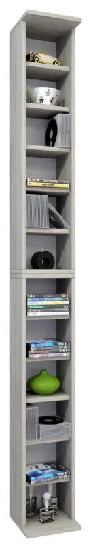 CD-Regal Bigol in Eichefarbe, B: 21 cm