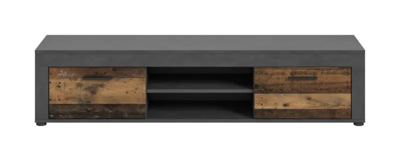 Lowboard Jam Anthr./Natur ca. 160x37x40 cm