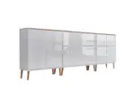 m&ouml;max Dornbirn - Ihr Trendm&ouml;belhaus in Dornbirn Sideboard Mailand Set 6 Wei&szlig;/Eiche