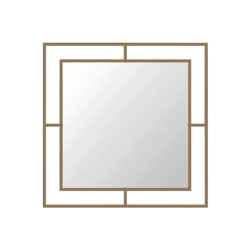 Spiegel Corner ca. 58x58 cm Gold