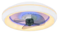 Deckenventilator Joey Opal/Wei&szlig;/Grau