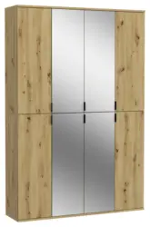 Garderobenschrank Projekt X ca. 121x193 cm Artisan Eiche
