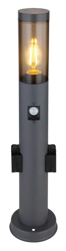 Au&szlig;enleuchte Boston in Grau/Anthrazit max. 15 Watt