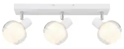 Strahler Tokki Wei&szlig;/Opal/Klar max. 40 Watt