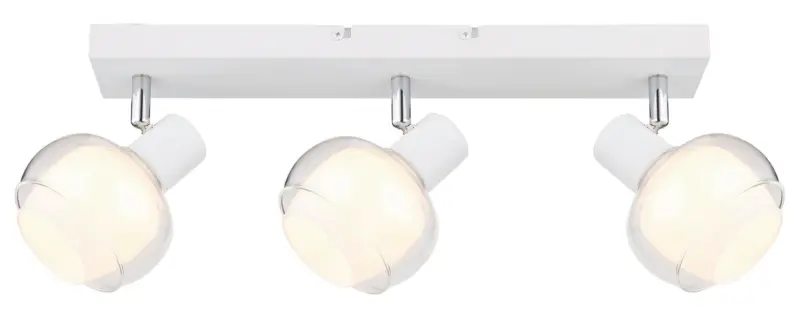 Strahler Tokki Wei&szlig;/Opal/Klar max. 40 Watt