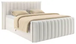 Boxspringbett Lina Creme ca. 200x200cm