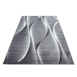 Webteppich Parma Schwarz ca. 160x230cm