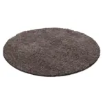 m&ouml;max Dornbirn - Ihr Trendm&ouml;belhaus in Dornbirn Hochflorteppich Life Taupe &Oslash; ca. 80cm