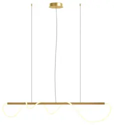 Pendelleuchte Tau Goldfarben max. 30 Watt