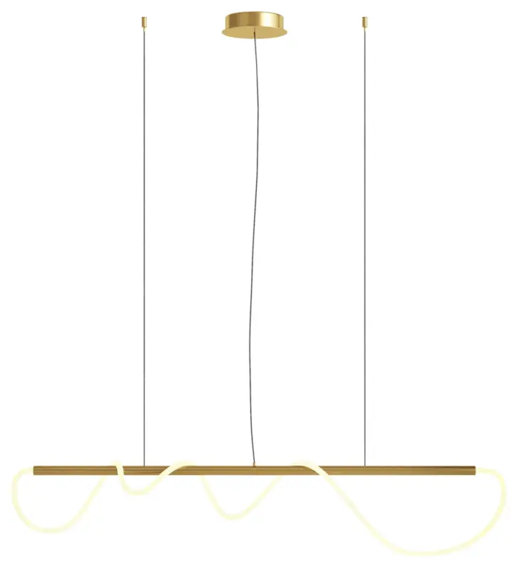 Pendelleuchte Tau Goldfarben max. 30 Watt