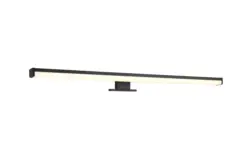 LED-Wandleuchte Lino Schwarz matt max. 11,5 Watt Wandlampe