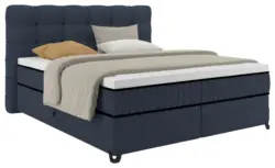 Boxspringbett Carmen C Blau ca. 180x200cm