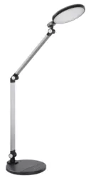 LED-Schreibtischleuchte Konsti Schwarz/Alu max. 10 Watt Schreibtischlampe