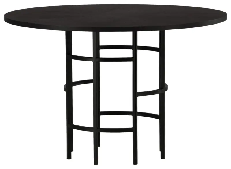Esstisch Copenhagen &Oslash; ca. 115 cm Schwarz