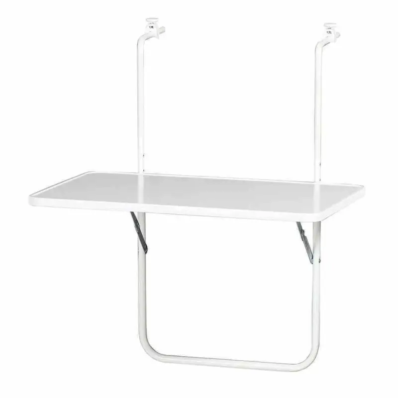 Balkonklapptisch ca. 40x60 cm Wei&szlig;