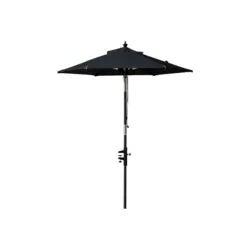 Gardenson Sonnenschirm ca.180x180cm Schwarz